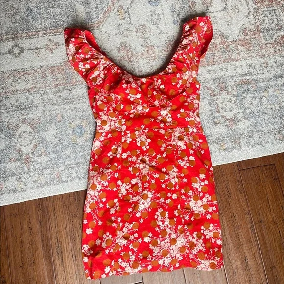 Free People Ruby Fiore Mini Dress, size 4 - Picture 4 of 10